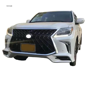 สำหรับ Lexus LX <span class=keywords><strong>570</strong></span> ปี 2008-2015 - ชุดแต่ง T-rd Body Kit อัพเกรดเป็นรุ่นปี 2018 ชุดแปลงกันชนหน้าพร้อมไฟหน้า LED - Product Image 4