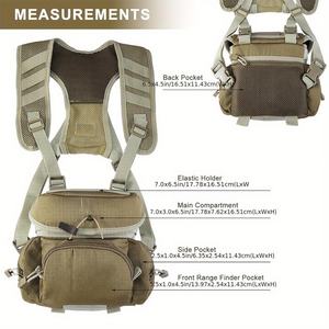 Sac de poitrine étanche pour équipement de plein air avec logo personnalisé OEM d'usine, pour jumelles - Product Image 2