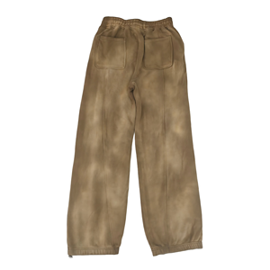 <span class=keywords><strong>Pantaloni</strong></span> Jogger Larghi Vintage Lavati <span class=keywords><strong>Marroni</strong></span> di Alta Qualità, Personalizzabili, in Cotone Pesante, Stile Streetwear, con Elastico in Vita, Casual - Product Image 4