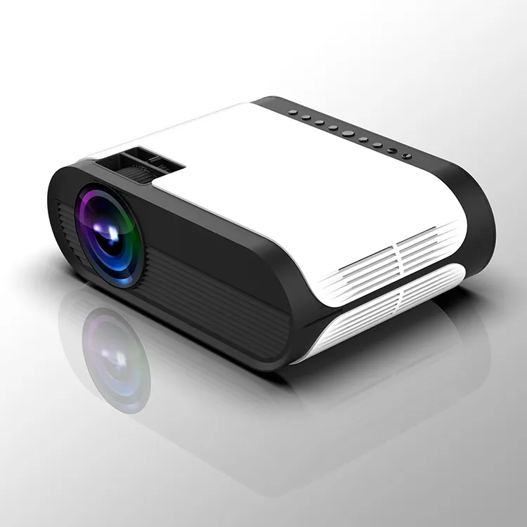 210 Ansi Mini Portable Beamer 7000 Lumen 4k Lcd With Built-In Speakers Home Theater Projector