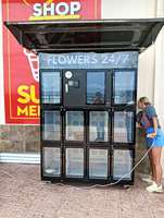 Máquina de Venta de Flores Frescas con Sistema de Refrigeración y Control de Humedad de Haloo Factory