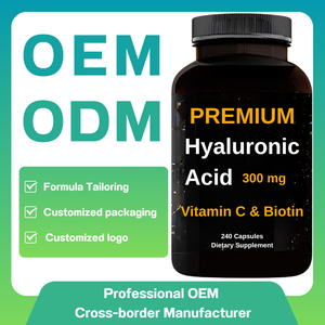 FM OEM/ODM Píldoras de ácido hialurónico Cápsulas Biotina Colágeno Vitamina C Suplementos naturales para la hidratación de la piel - Product Image 2