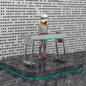 <span class=keywords><strong>Table</strong></span> de DJ moderne en métal avec éclairage Infinity, design nouveau - Product Image 3