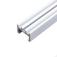 Profils en PVC plastique durables, écologiques et personnalisés à bas prix pour portes et fenêtres dans la conception de bâtiments modernes