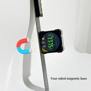 정밀 디지털 레이저 각도 게이지 마그네틱 베이스 USB 포트 경사계 레벨 측정 도구 0.05 ° 각도 측정 게이지 도구 - Product Image 3