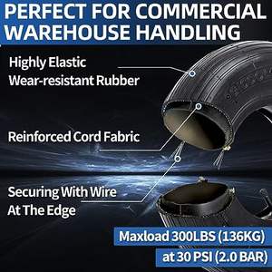 Ensemble <span class=keywords><strong>de</strong></span> pneus et chambre à air 13x4.00-6 avec <span class=keywords><strong>roue</strong></span> pneumatique à tige <span class=keywords><strong>de</strong></span> <span class=keywords><strong>valve</strong></span> droite TR-13 <span class=keywords><strong>pour</strong></span> chariot à <span class=keywords><strong>brouette</strong></span> chariot - Product Image 4