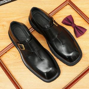 Zapatos de Vestir Formales de Negocios de Alta Gama, Casuales y Modernos, de Cuero para Hombre - Product Image 5