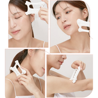 Matériau céramique de haute qualité Gua Sha outil de Massage Gua Sha portable personnalisé Gua Sha avec Logo