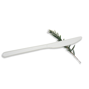 Vaisselle en bagasse de canne à sucre prête à <span class=keywords><strong>la</strong></span> vente au détail, ensembles de couverts jetables biodégradables en emballage en vrac pour les supermarchés - Product Image 2
