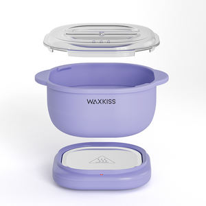 휴대용 실리콘 미니 왁스 히터 왁스 콩 가열 용 비 스틱 접이식 실리콘 왁스 냄비 - Product Image 1