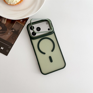 เคสโทรศัพท์ iPhone 17 Pro Max แบบมีวงแหวนแม่เหล็ก ป้องกันเลนส์ วัสดุ PC สำหรับเคส iPhone 18 Pro Max สีฟ้า - Product Image 3