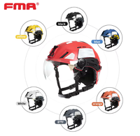 Casque tactique de recherche et de sauvetage FMA SAR, casque de sécurité portable pour pompiers, casque rigide TB1452
