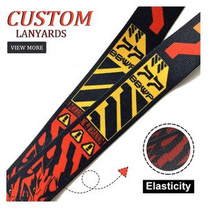Customized Multi Color Printing Id Card Holder Sublimation Neck High Quality <b>Polyester</b> <b>Lanyard</b> With Logo Custom - Product Image 2