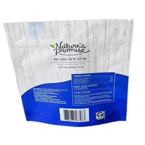 Meilleures ventes Sac en plastique imprimé Pochette debout avec fermeture éclair et fenêtre pour aliments pour animaux de compagnie Friandises pour chats et chiens - Product Image 5