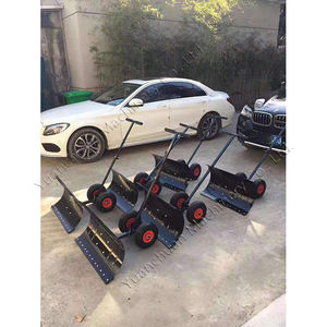 พลั่วตักหิมะแบบมีล้อเหล็กทั้งหมด แบบก้านเดี่ยว แบบก้านคู่ แบบเข็นด้วยมือ - Product Image 4