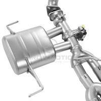 Pour BMW E90 E92 E93 325i 330i N52, échappement cat-back performant en acier inoxydable de qualité supérieure, en stock et livraison rapide