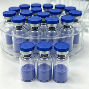 Poudre de peptide de cuivre NAD+ GHK-Cu de qualité cosmétique, prix direct usine, flacons de 30mg/60mg, matière première de peptide - Product Image 2