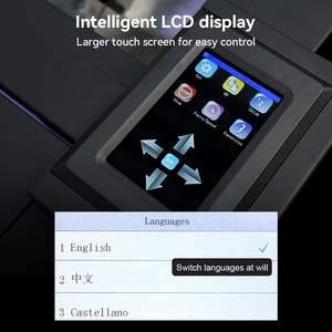 Hấp thụ cho ăn A4 A3 A3 + quảng cáo dán gói hộp máy làm với cắt và nhăn lưỡi Tốc độ nhanh - Product Image 3