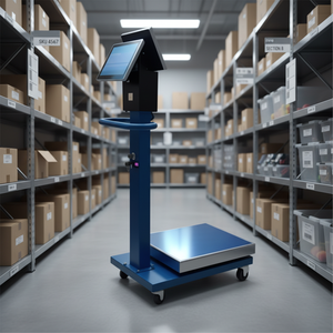 지능형 전자 저울 금전 등록기 AI 이미지 인식 분류 바코드 라벨 저울 - Product Image 6