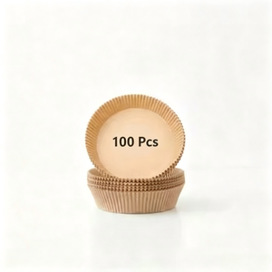 Doublures pour friteuse à air chaud Direct Source Factory - Résistantes aux hautes températures, anti-fuite, papier antiadhésif <span class=keywords><strong>de</strong></span> qualité alimentaire, Miracle <span class=keywords><strong>de</strong></span> la cuisine 7,9 pouces - Product Image 6