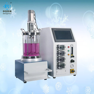 Laboratory Glass <strong>Bioreactor</strong> <strong>Fermenter</strong> Tank for Culture Grow - Product Image 1