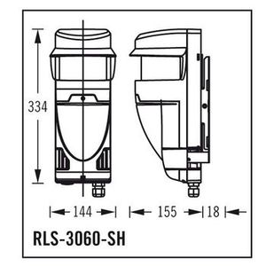 Laser industriel RLS-3060-L REDSCAN-HESA, contrôle longue portée 30M, fiable, innovant, argenté, stock professionnel, avancé - Product Image 4