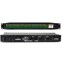 Paulkitson EQ231 DSP Égaliseur audio Équipement de traitement du son Targa 31 bandes avec coque métallique