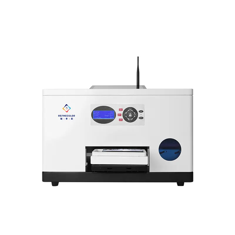 Rukarka-cilindro de inyección de tinta, máquina de impresión UV digital de sublimación de alta velocidad para funda de teléfono