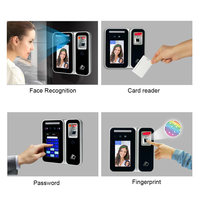 Sistema biométrico de reconocimiento facial y de huellas dactilares WiFi a precio de fábrica, escáner inalámbrico basado en software en la nube