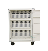 Armoire de charge et de gestion centralisée à 42 ports pour tablettes, ordinateurs portables et téléphones portables scolaires – Équipement éducatif