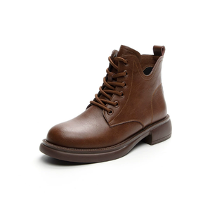 Scarpe Casual da <span class=keywords><strong>Donna</strong></span> con Lacci, Suola in Gomma Spessa, Stivali alla Caviglia per Escursionismo all'Aperto - Product Image 1