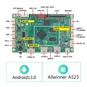 Yisheng gt523 A523 Allwinner ban phát triển 4k LVDS mipi android13 nhúng công nghiệp Bo mạch chủ cho thông minh màn hình cảm ứng - Product Image 2