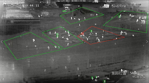 10-20km nhiệt giá máy ảnh <span class=keywords><strong>PTZ</strong></span> Long Range <span class=keywords><strong>Camera</strong></span> nhiệt cho Rừng Phòng Cháy - Product Image 3