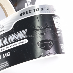 Chất lượng cao tùy chỉnh dán PVC với chống dầu UV in ấn không thấm nước dính dầu gội đầu chai mẫu miễn phí - Product Image 1