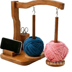 Estante de especias de madera maciza de 2 niveles, estante colgante de cocina para condimentos - Product Image 2