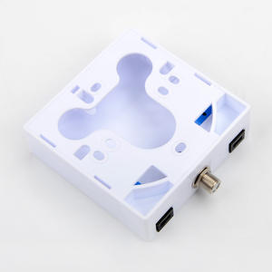 86 tipo 2 Core Desktop FTTH Roset SC fibra ottica scatola terminale da parete CATV Roseta <span class=keywords><strong>Optica</strong></span> <span class=keywords><strong>con</strong></span> 1 fibra fronte piastra WDM OTB Box - Product Image 5