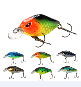 Hunthouse — leurre flottant rigide VKR58 avec hameçon tripe, appât coloré et brillant avec yeux en 3D, vente en gros, offre spéciale - Product Image 1