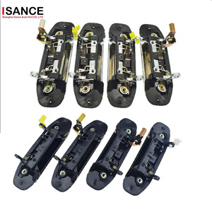 4ชิ้นมือจับประตูด้านนอกโครเมี่ยมสีดำสำหรับ Mitsubishi Montero 92-00 Pajero 92-98 Shogun V31 V32 V33รถ MR313582 MR313581 - Product Image 2