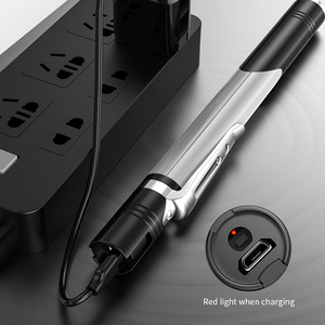 XPG LED Mini Pen Light Clip Type 3 Light Sources Portable <b>Flashlight</b> For Home Use With AAA Battery And Built In Polymer Battery - Product Image 5