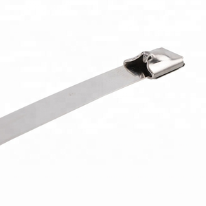 <span class=keywords><strong>316</strong></span> الفولاذ المقاوم للصدأ البريدي رباط للكابل - Product Image 5