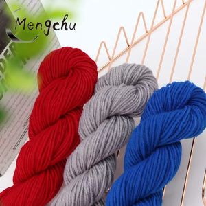 Fil acrylique pur, vente en gros, mules de laine brute moyenne, chaussures crochetées à la main, coussin de siège intérieur - Product Image 2