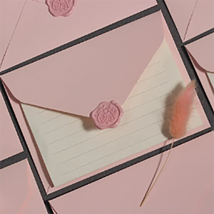 Sobre de Papel Kraft Rosa Personalizado, Resistente al Agua, para Tarjetas de Hotel, Tarjetas de Felicitación, Bocetos, Embalaje, Invitaciones de Boda - Product Image 6