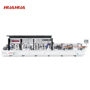 Huahua Hh506rl Dubbele Lijmpoort En Polijsten Automatische Rechte Lijn Rand Banding Machine