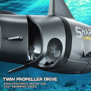 RC Shark T14 Mini High Simulation Remote Control Diving Shark <b>Swimming</b> Pool Fishbowl <b>Toys</b> Birthday Gifts for Kids - Product Image 4