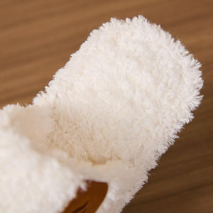 تصميم ياباني مفتوح من الأمام لشباشب بأربعة مواسم قطن داخلي مبطن بالصوف شبشب ميزة عدم الانزلاق لشباشب - Product Image 3