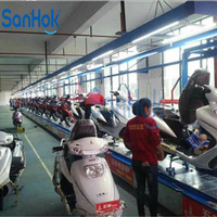 Ligne de production complète clé en main pour motos électriques, ligne d'assemblage automatique de motos électriques pour usine de motos électriques
