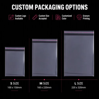 Sacs d'emballage en plastique OPP transparents autocollants pour étuis de téléphone portable, cadeaux, bijoux, sacs en cellophane