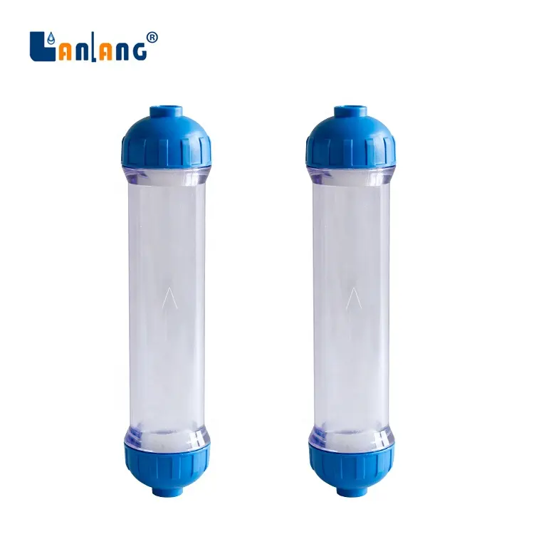Lanlang Never Leak Filter Cartridge Inline Refillable Empty Water Filter Cartridges for Standard Housing