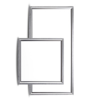 Haute qualité 24W 18W led panneau lumineux rond carré encastré led panneau lumineux blanc chaud encastré panneau lumineux