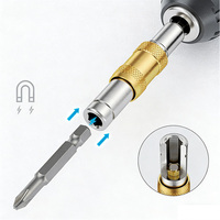 Embout de perceuse magnétique à vis, conversion rapide pour perceuse électrique, adaptateur universel à poignée hexagonale, outil d'extension variable